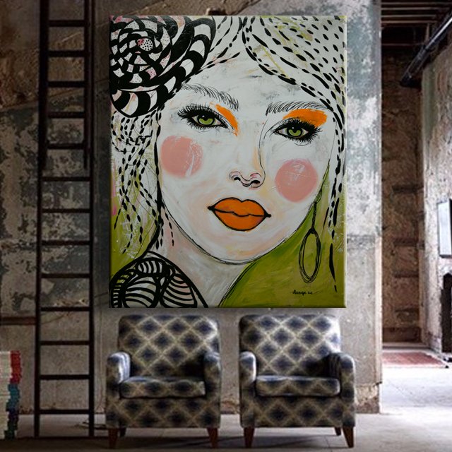 Green Eyes - SOLD- - Image 3