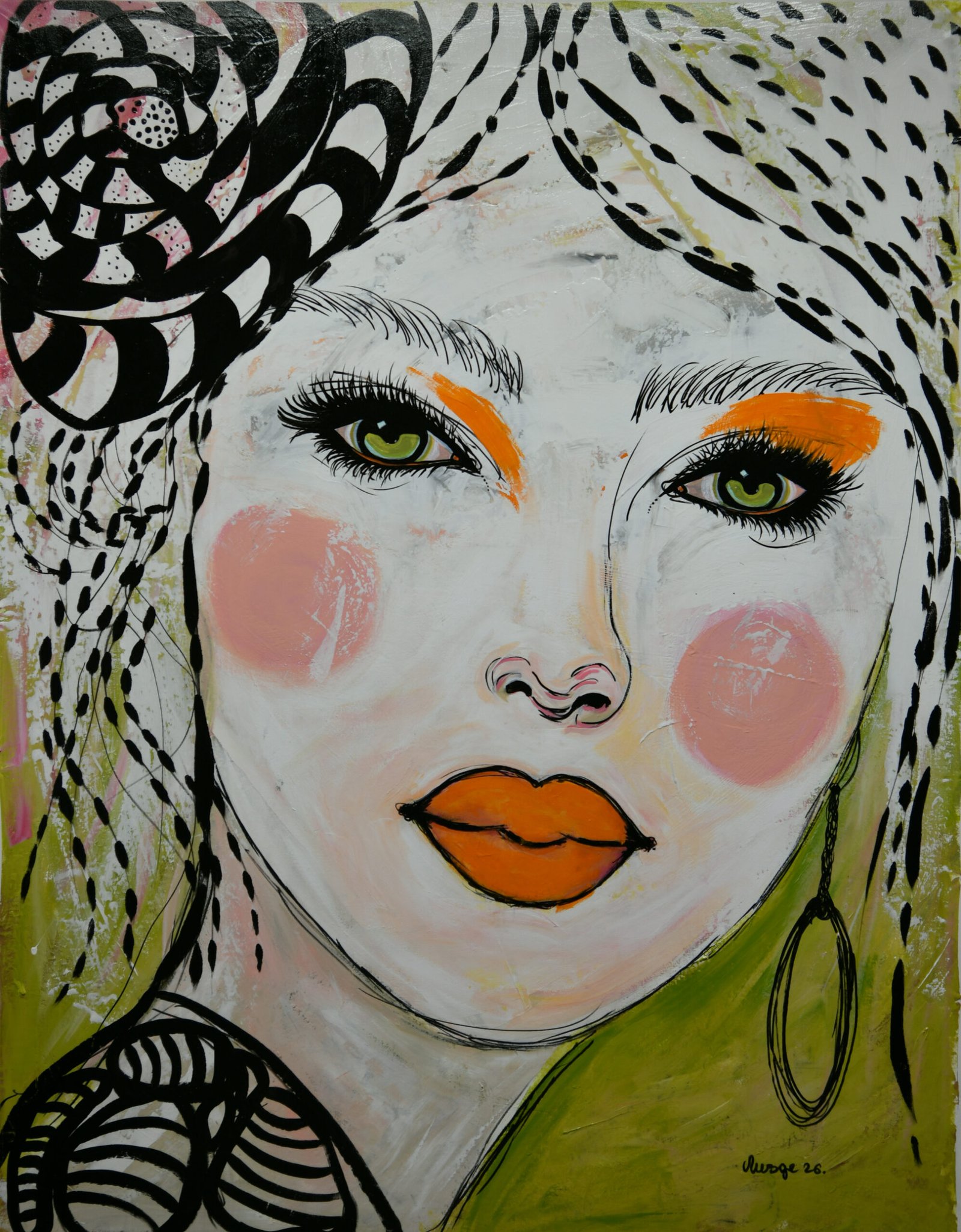 Green Eyes - SOLD-